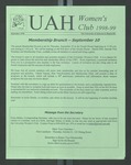 UAH Women's Club 1998-1999, 1998-09