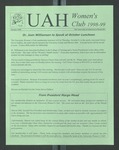 UAH Women's Club 1998-1999, 1998-10