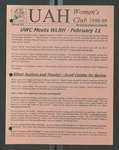 UAH Women's Club 1998-1999, 1999-02