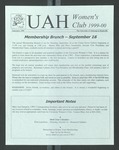 UAH Women's Club 1999-00, 1999-09