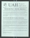 UAH Women's Club 2000-01, 2000-09 by University of Alabama in Huntsville