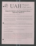 UAH Women's Club 2000-01, 2001-03 by University of Alabama in Huntsville