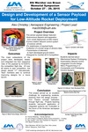 Design and Development of a Sensor Payload for Low-Altitude Rocket Deployment