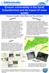 Erosion Vulnerability in the Zarati Subwatershed and Its Impact of Water Quality by Savanna Guelde, Alicia Mata, and Troy Atchison