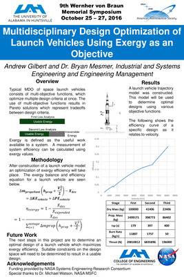 "Multidisciplinary Design Optimization of Launch Vehicles Using Exergy ...