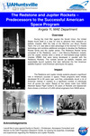 The Redstone and Jupiter Rockets –
Predecessors to the Successful American 
Space Program